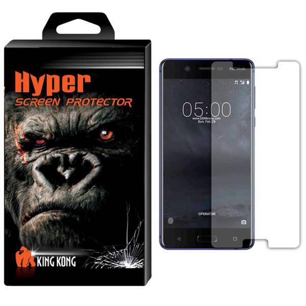 Hyper Protector King Kong Glass Screen Protector For Nokia 5، محافظ صفحه نمایش شیشه ای کینگ کونگ مدل Hyper Protector مناسب برای گوشی Nokia 5