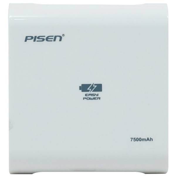 Pisen Easy Power II 7500mAh Power Bank، شارژر همراه پایزن مدل Easy Power II با ظرفیت 7500 میلی‌ آمپر ساعت