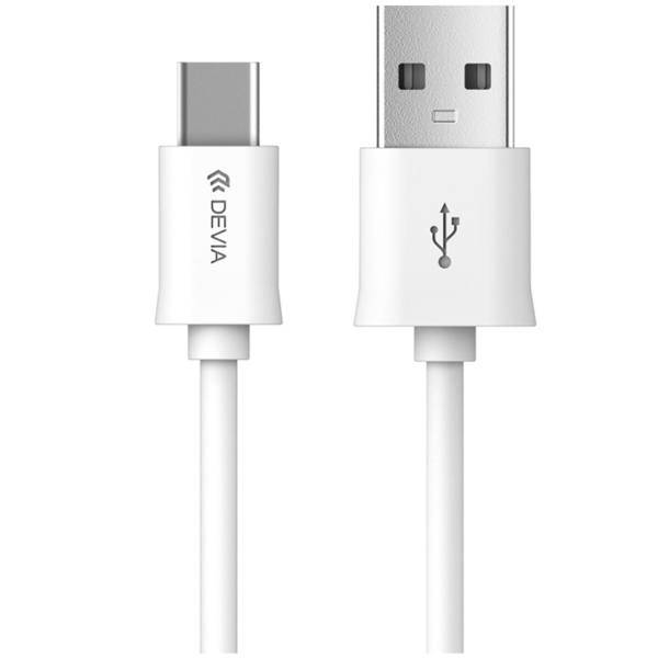 Devia Smart USB To Type-C Cable 1m، کابل تبدیل USB به Type-C دویا مدل Smart به طول 1 متر