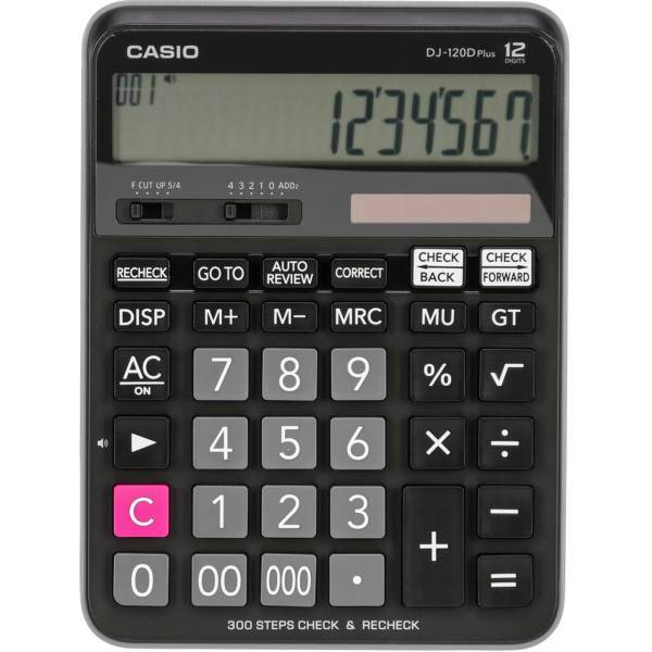 CASIO DJ-120D Plus Calculator، ماشین حساب کاسیو مدل DJ-120D Plus