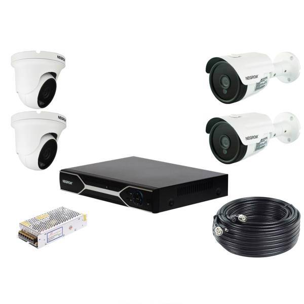 NEGRON 4C-2MP Security Package، سیستم امنیتی نگرون مدل 4C-2MP