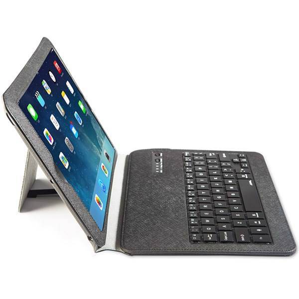 JCPAL Detachable Bluefolio Bluetooth Keyboard Cover For iPad Air، کیف کلاسوری و کیبورد جی سی پال مدل Detachable Bluefolio مناسب برای آی پد ایر