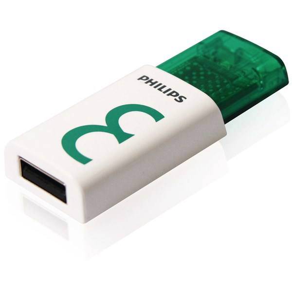 Philips Eject Edition FM08FD60B USB 2.0 Flash Memory - 8GB، فلش مموری USB 2.0 فیلیپس مدل اجکت ادیشن FM08FD60B ظرفیت 8 گیگابایت
