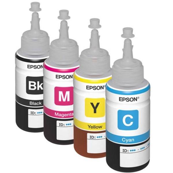 Epson T6732 Cyan Ink For L800، جوهر آبی مخزن اپسون مدل T6732