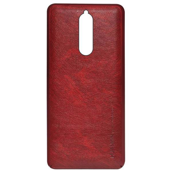HW Thin Leather Cover For Nokia 8، کاور اچ دبلیو مدل Thin Leather مناسب برای گوشی موبایل نوکیا 8