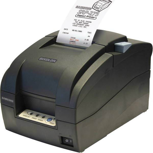Bixolon SRP-275 Receipt Printer، پرینتر فروشگاهی سوزنی بیکسولون مدل SRP-275