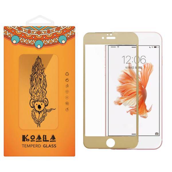 KOALA Full Cover Glass Screen Protector For Apple iphone 6/ 6S، محافظ صفحه نمایش شیشه ای کوالا مدل Full Cover مناسب برای گوشی موبایل اپل آیفون 6/ 6S