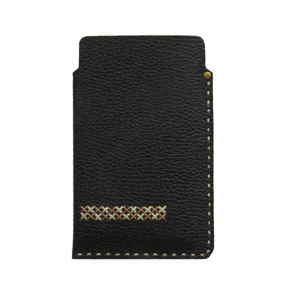 Danube PH5.5-1-X12 Leather Cover For 5.5-inch Smart Phones، کیف چرم طبیعی موبایل دانوب مدل PH5.5-1-X12 مناسب برای گوشیهای سایز 5.5 اینچی