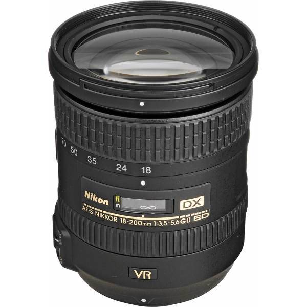 Nikon 18-200mm f/3.5-5.6G IF-ED VR II DX AF-S Lens، لنز نیکون مدل 18-200mm f/3.5-5.6G IF-ED VR II DX AF-S