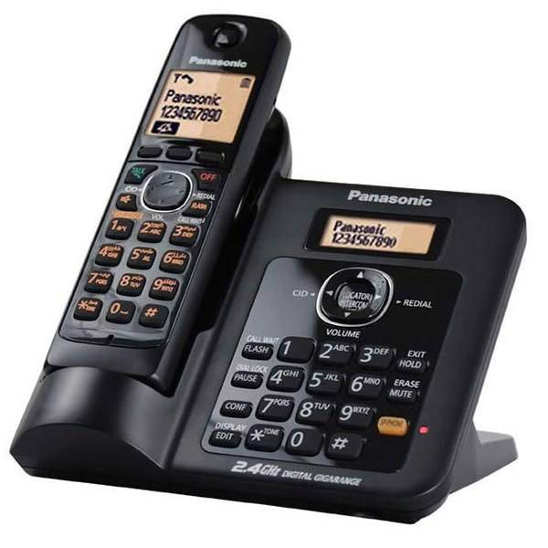 Panasonic KX-TG3811BX Wireless Phone، تلفن بی سیم پاناسونیک مدل KX-TG3811BX