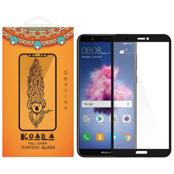 KOALA Full Cover Glass Screen Protector For Huawei P Smart، محافظ صفحه نمایش شیشه ای کوالا مدل Full Cover مناسب برای گوشی موبایل هوآوی P Smart