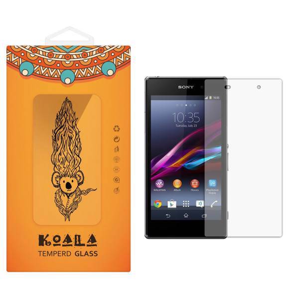 KOALA Tempered Glass Screen Protector For Sony Xperia Z1، محافظ صفحه نمایش شیشه ای کوالا مدل Tempered مناسب برای گوشی موبایل سونی Xperia Z1