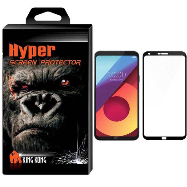 Hyper Fullcover King Kong Screen Protector Glass For LG G6، محافظ صفحه نمایش شیشه ای کینگ کونگ مدل Hyper Fullcover مناسب برای گوشی ال جی G6