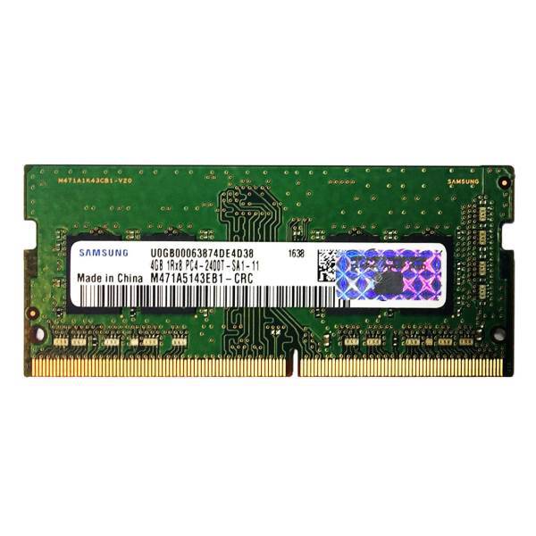 Samsung DDR4 2400 MHz SODIMM RAM - 4GB، رم لپ تاپ سامسونگ مدل DDR4 2400 Mhz SODIMM ظرفیت 4 گیگابایت