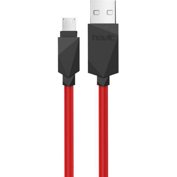 Havit HV-CB602X USB To microUSB Cable 1m، کابل تبدیل USB به microUSB هویت مدل HV-CB602X به طول 1 متر