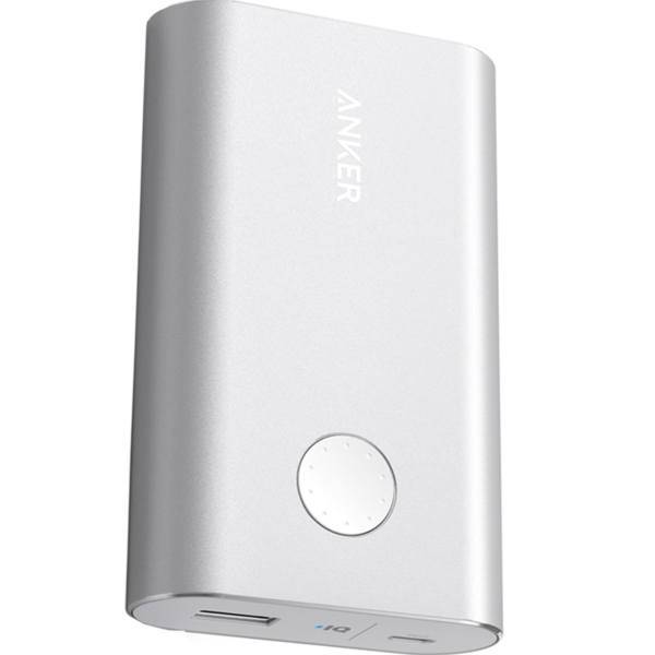 Anker A1310 Power Core Plus With Quick Charge 2.0 10050mAh Power Bank، شارژر همراه انکر مدل A1310 PowerCore Plus With Quick Charge 2.0 ظرفیت 10050 میلی آمپر ساعت