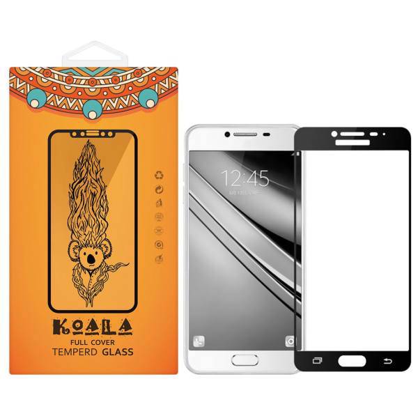 KOALA Full Cover Glass Screen Protector For Samsung Galaxy J7 2016، محافظ صفحه نمایش شیشه ای کوالا مدل Full Cover مناسب برای گوشی موبایل سامسونگ Galaxy J7 2016