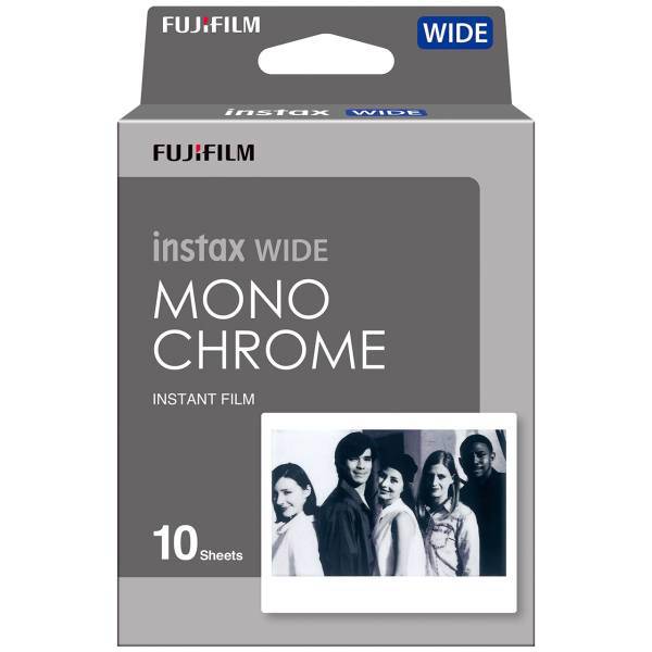 Fujifilm Instax WIDE Monochrome instant Film، فیلم چاپ سریع فوجی فیلم مدل Instax WIDE Monochrome