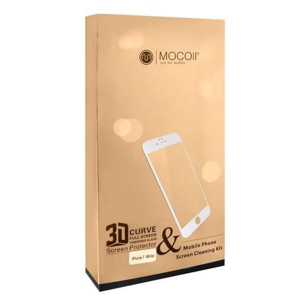 Mocoll Full Cover Glass Screen Protector For Apple iPhone 7، محافظ صفحه نمایش شیشه ای موکول مناسب برای گوشی موبایل اپل آیفون 7