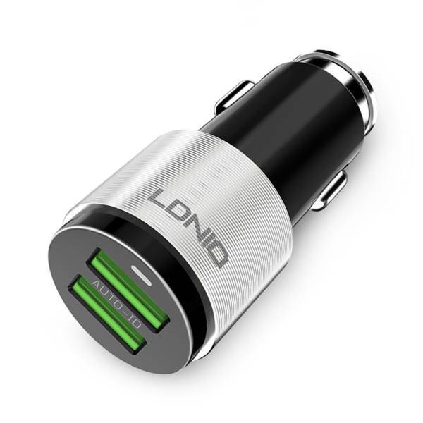 LDNIO C403 Car Charger With microUSB Cable، شارژر فندکی الدینیو مدل C403 همراه با کابل microUSB