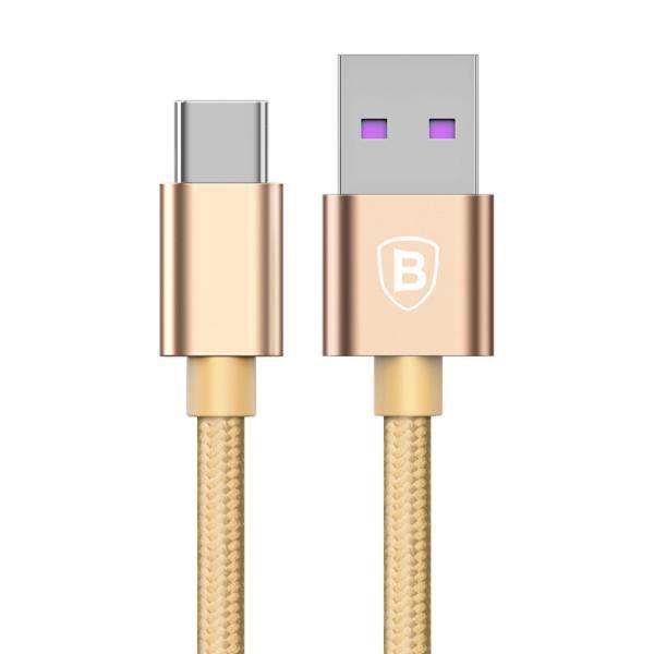 Baseus Speed QC USB to USB Type-c Cable 1m، کابل تبدیل USB به USB Type-c باسئوس مدل Speed QC به طول 1 متر