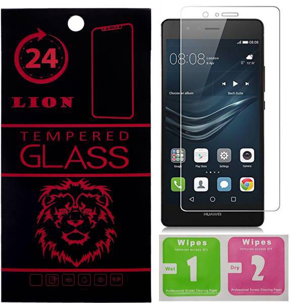 LION 2.5D Full Glass Screen Protector For Huawei P9 Lite، محافظ صفحه نمایش شیشه ای لاین مدل 2.5D مناسب برای گوشی هوآوی P9 Lite