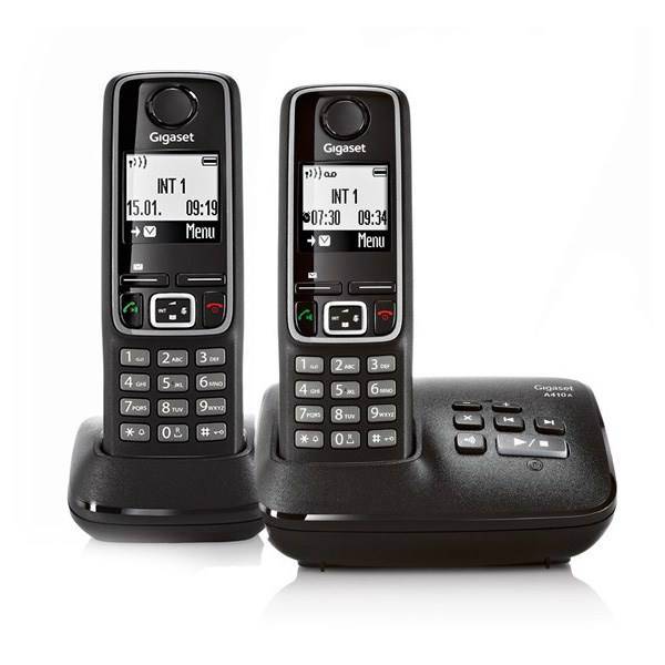 Gigaset A410A DUO، تلفن بی سیم گیگاست دو گوشی A410A