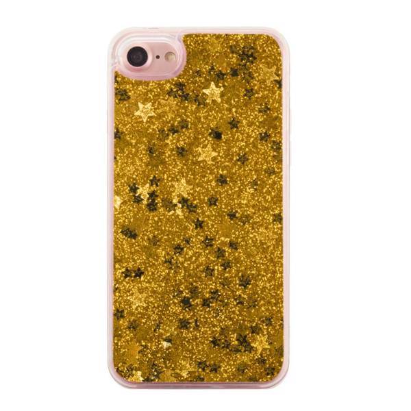 Luxury Case Floating Golden Stars Cover For iPhone 6/6s، کاور لاکچری کیس مدل Floating Golden Stars مناسب برای گوشی موبایل iPhone 6/6s