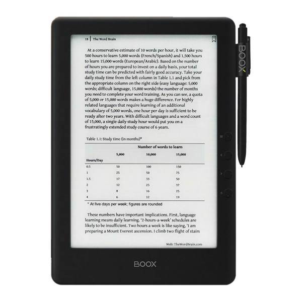 Onyx Boox N96ML Carta E-Reader، کتابخوان الکترونیکی اونیکس بوکس مدل N96ML Carta