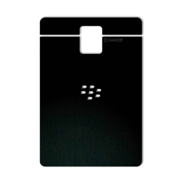 MAHOOT Black-suede Special Sticker for BlackBerry Passport، برچسب تزئینی ماهوت مدل Black-suede Special مناسب برای گوشی BlackBerry Passport