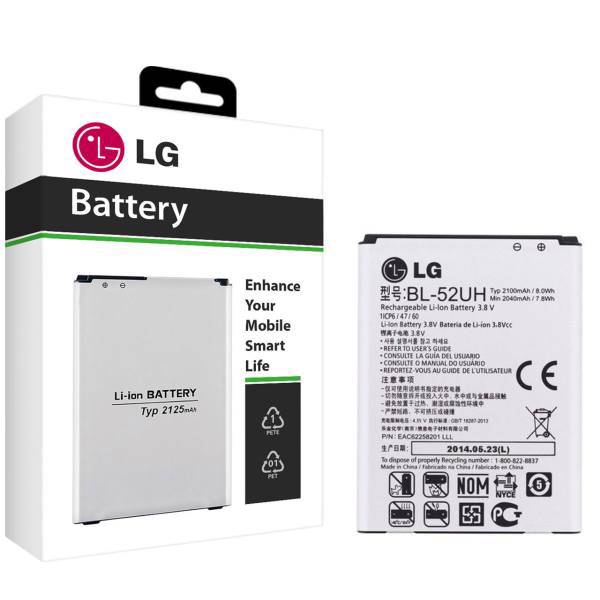 LG BL-52UH 2100mAh Mobile Phone Battery For LG L70، باتری موبایل ال جی مدل BL-52UH با ظرفیت 2100mAh مناسب برای گوشی موبایل ال جی L70
