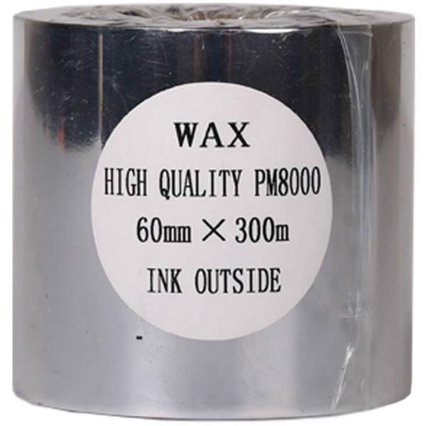 NP Wax 60mm x 300m Label Printer Ribbon، ریبون پرینتر لیبل زن NP مدل Wax 60mm x 300m