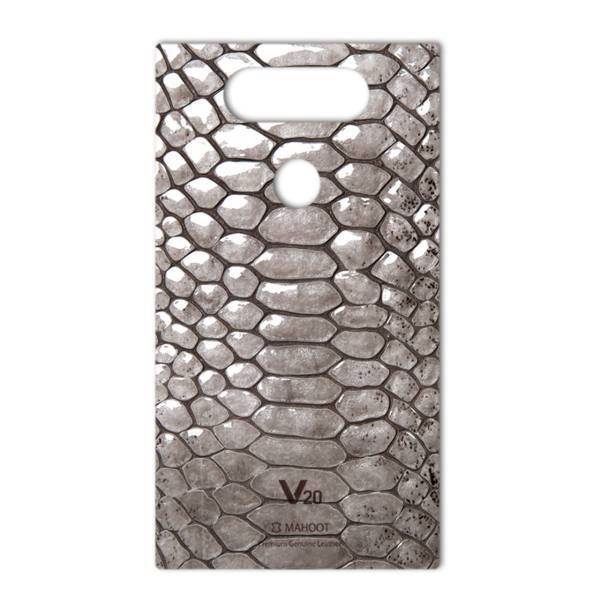 MAHOOT Cobra-belly Leather Sticker for LG V20، برچسب تزئینی ماهوت مدل Cobra-belly Leather مناسب برای گوشی LG V20