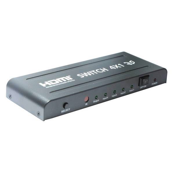 Active Link HDMI 4x1 Switcher، سوئیچ 4 به 1 HDMI اکتیو لینک