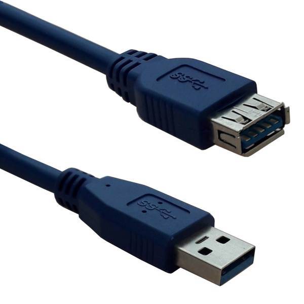 ENZO USB 3.0 Extension Cable 1.5m، کابل افزایش طول USB 3.0 انزو به طول 1.5 متر