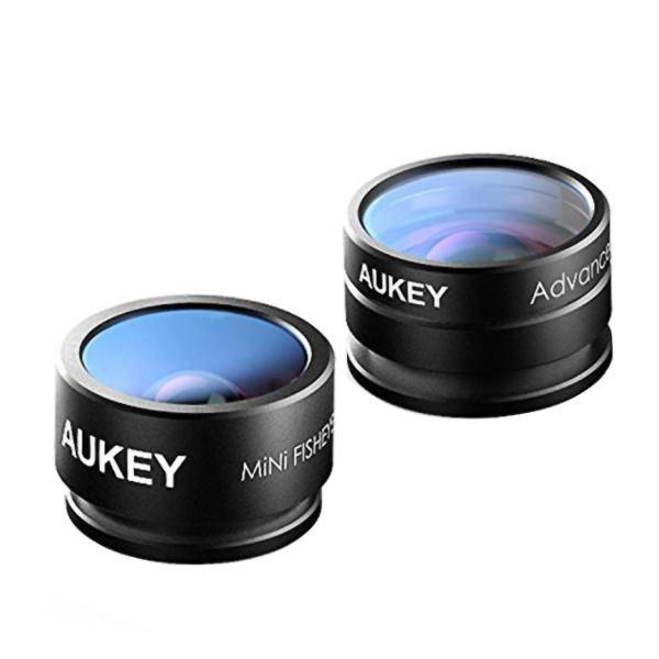 Aukey PL-A2 Fisheye and Macro Lens، لنز فیش آی و ماکرو آکی مدل PL-A2