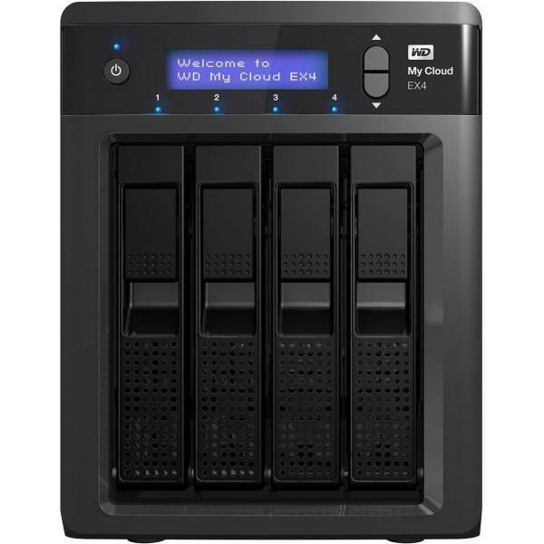 Western Digital My Cloud EX4 4-Bay NAS - 16TB، ذخیره ساز تحت شبکه وسترن دیجیتال مدل مای کلاود EX4 ظرفیت 16 ترابایت