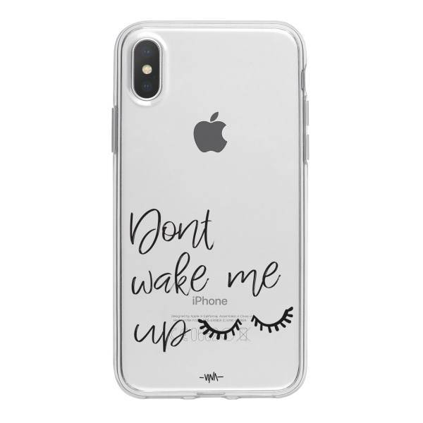 کاور ژله ای مدل Dont Wake Me Up مناسب برای گوشی موبایل آیفون X / 10