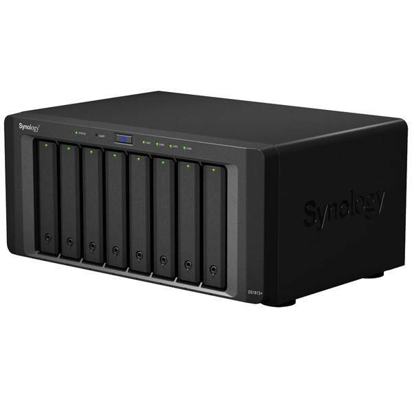 Synology DiskStation DS1813+ 8-Bay NAS Server، ذخیره ساز تحت شبکه 8Bay سینولوژی مدل دیسک استیشن +DS1813
