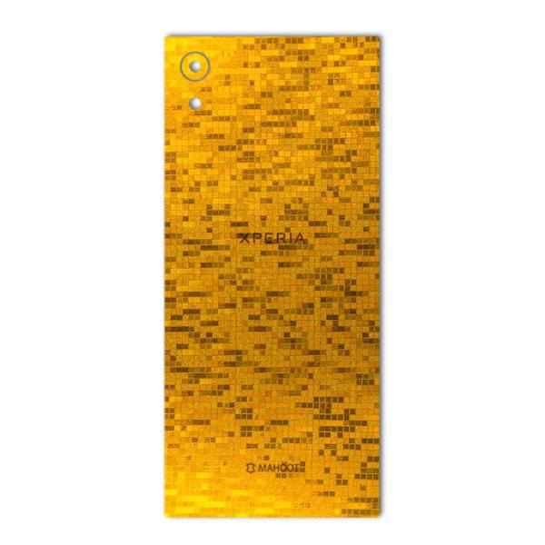 MAHOOT Gold-pixel Special Sticker for Sony Xperia XA1، برچسب تزئینی ماهوت مدل Gold-pixel Special مناسب برای گوشی Sony Xperia XA1
