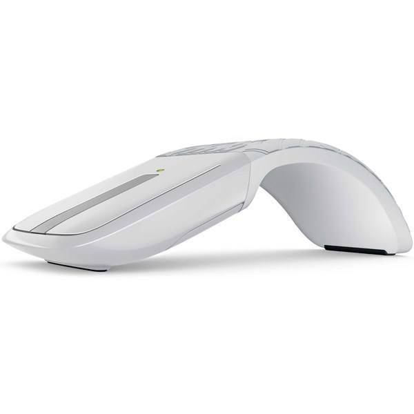 Microsoft Arc Touch Mouse White، ماوس مایکروسافت آرک تاچ سفید