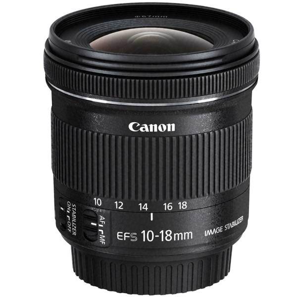 Canon EF-S 10-18mm F4.5-5.6 IS STM، لنز کانن EF-S 10-18mm F4.5-5.6 IS STM