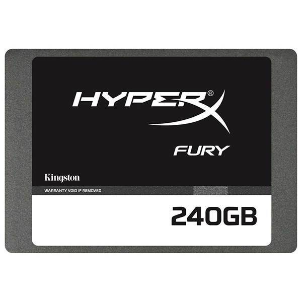 Kingston HyperX Fury SSD Drive - 240GB، حافظه SSD کینگستون مدل HyperX Fury ظرفیت 240 گیگابایت