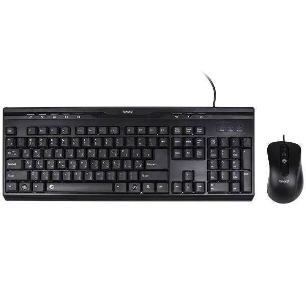 Beyond FCM-4410 Keyboard with Mouse With Persian Letters، کیبورد همراه با ماوس بیاند مدل FCM-4410 با حروف فارسی