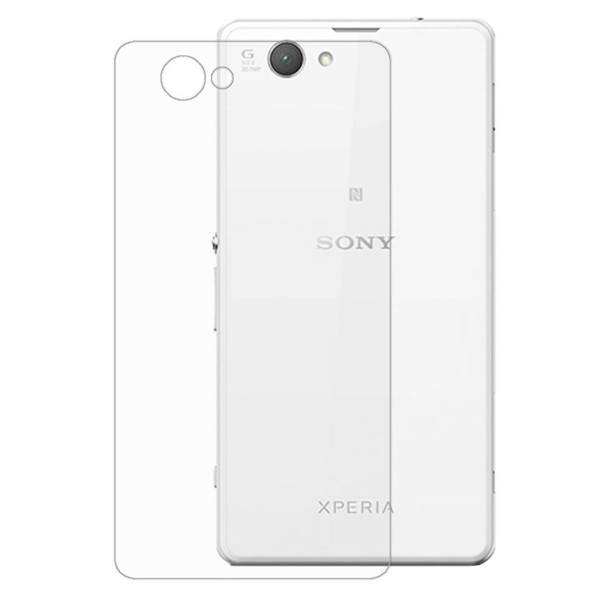 Tempered Glass Back Protector For Sony Z3 Mini، محافظ پشت گوشی شیشه ای مدل Tempered مناسب برای گوشی موبایل سونی Z3 Mini