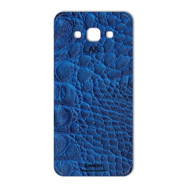 MAHOOT Crocodile Leather Special Texture Sticker for Samsung A8، برچسب تزئینی ماهوت مدل Crocodile Leather مناسب برای گوشی Samsung A8