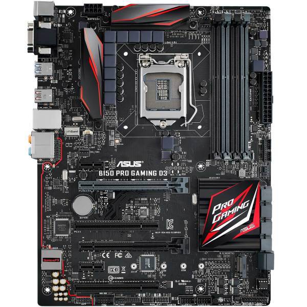 ASUS B150-PRO GAMING D3 Motherboard، مادربرد ایسوس مدل B150-PRO GAMING D3
