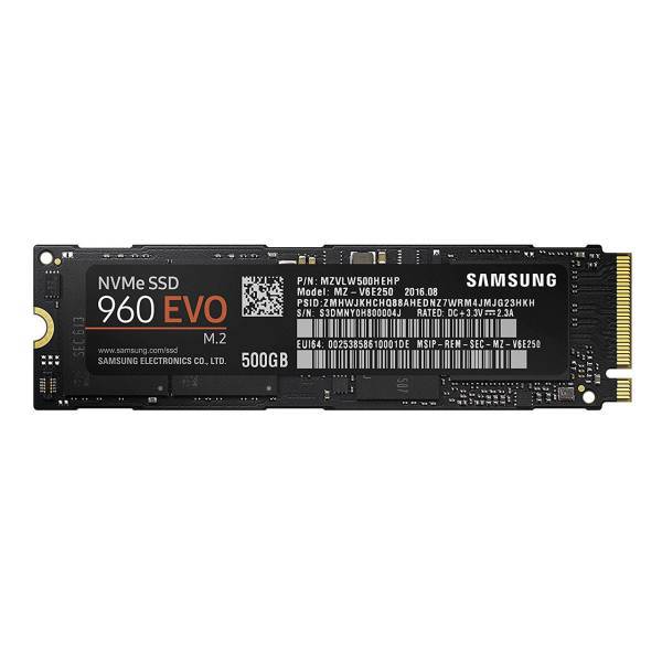 Samsung 960 Evo Internal SSD Drive - 500GB، اس اس دی اینترنال سامسونگ مدل 960 Evo ظرفیت 500 گیگابایت