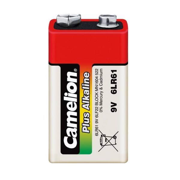 Camelion Plus Alkaline 6LR61 Battery، باتری کتابی کملیون مدل Plus Alkaline 6LR61