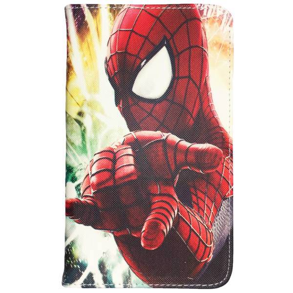 Spider-Man Di-Lian Book Cover For Samsung Tab A 2016 7inch/T285، کیف کلاسوری Di-Lian مدل Spider-Man مناسب برای تبلت سامسونگ Tab A 2016 7inch/T285